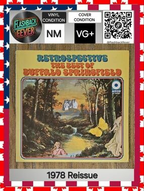 The Best Of BUFFALO SPRINGFIELD•Retrospective•1978 US (#SD 38-105)•SP, Reissue